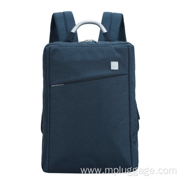 Solid Color Fashion Business Laptop Backpack Custom